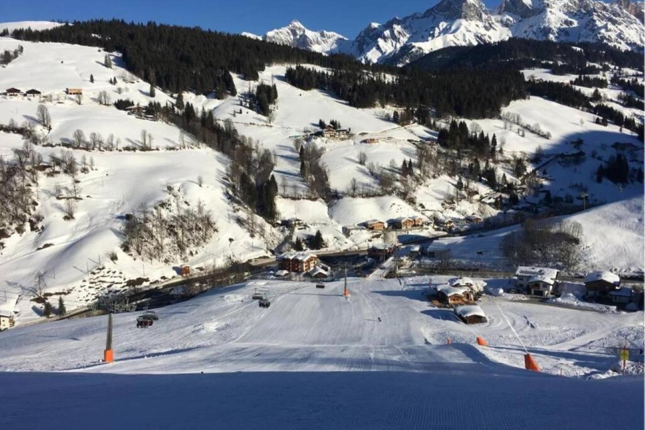 Appartement Mit Balkon Und Hallenbad Maria Alm am Steinernen Meer Esterno foto