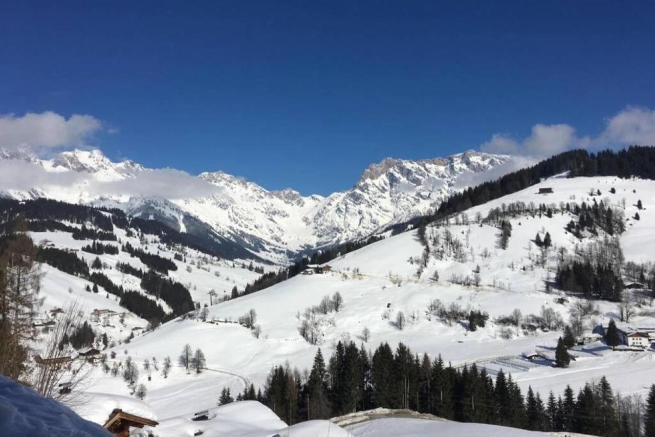 Appartement Mit Balkon Und Hallenbad Maria Alm am Steinernen Meer Esterno foto